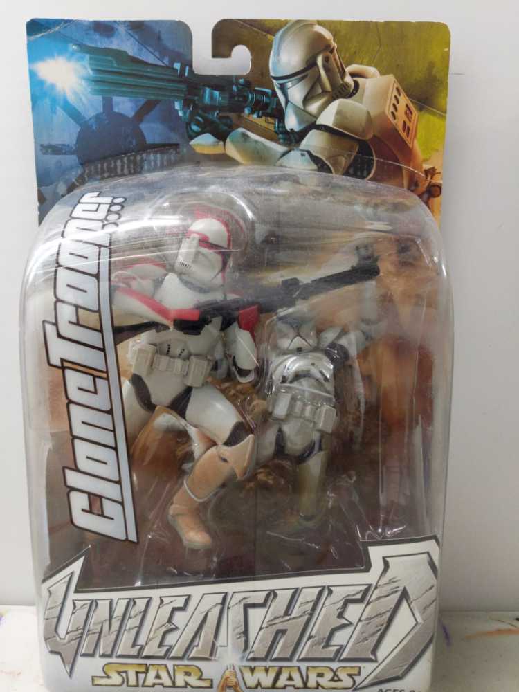 Clone Trooper White - Hasbro (Star Wars Unleashed) action figure collectible [Barcode 076930847350] - Main Image 2