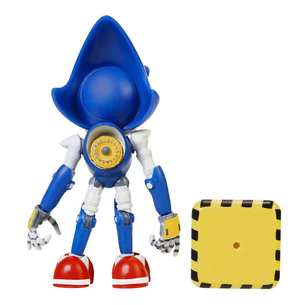 Metal Sonic With Trap Spring (Jakks) Wave 4.5 - Jakks Pacific (Modern Style) action figure collectible [Barcode 192995403901] - Main Image 3