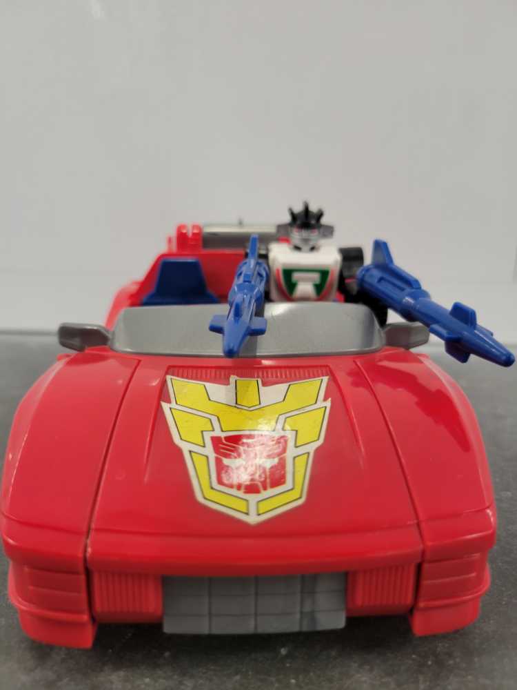 Wheeljack with Turbo Racer (1990) - Hasbro (Transformers G1 Action Masters (Loose)) action figure collectible - Main Image 2
