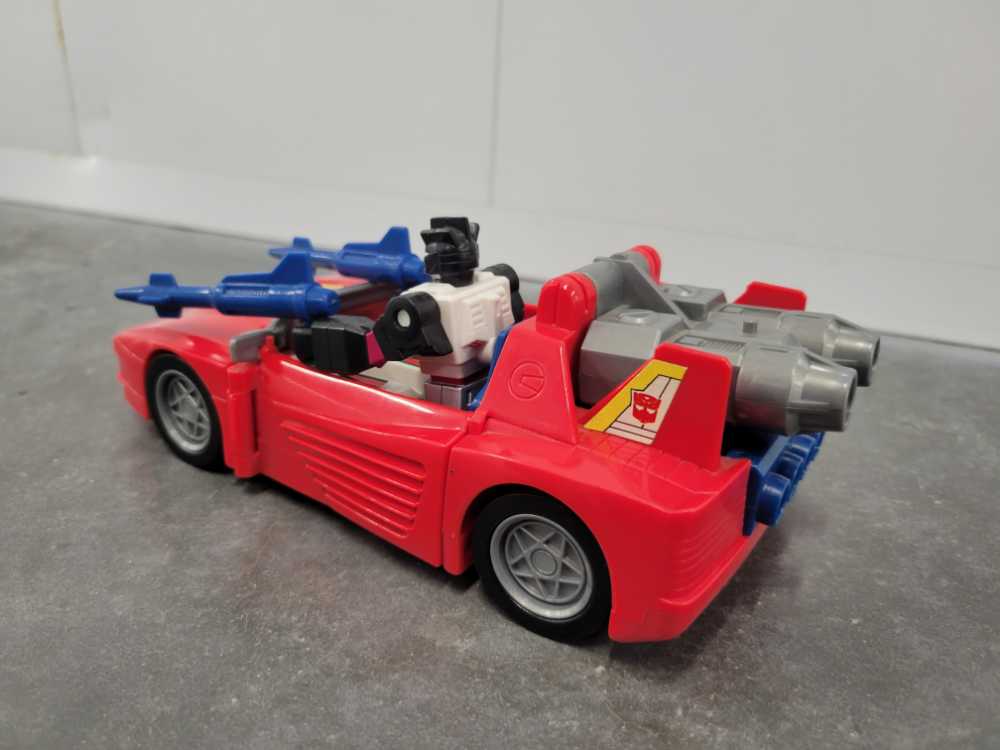 Wheeljack with Turbo Racer (1990) - Hasbro (Transformers G1 Action Masters (Loose)) action figure collectible - Main Image 3