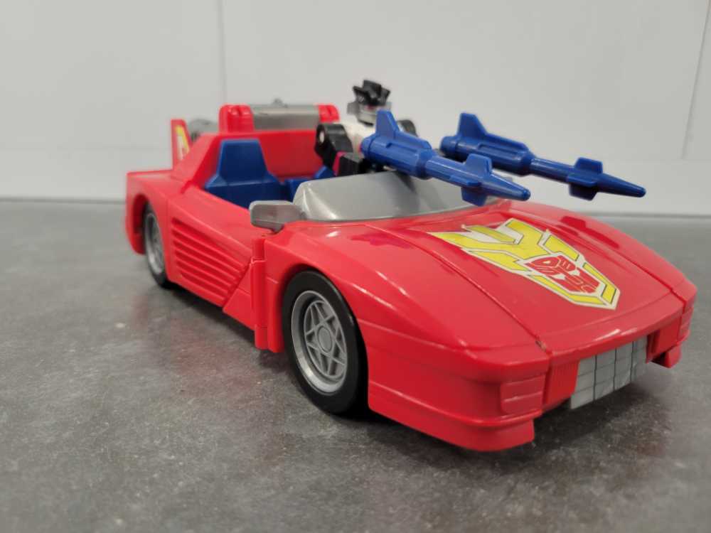 Wheeljack with Turbo Racer (1990) - Hasbro (Transformers G1 Action Masters (Loose)) action figure collectible - Main Image 4