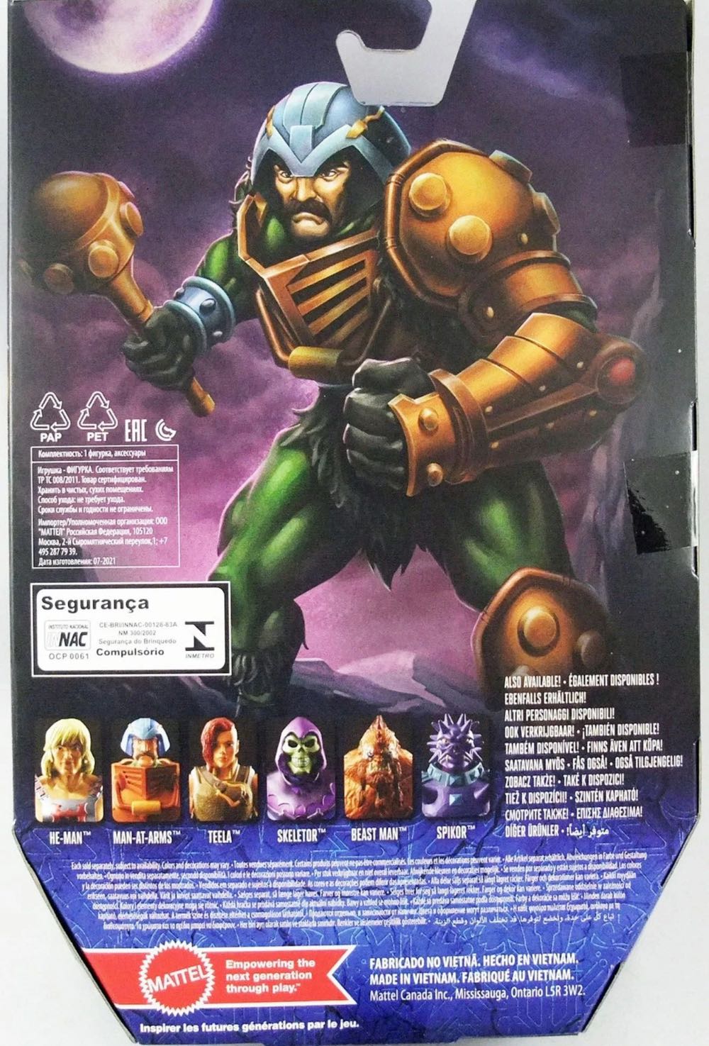 Man-At-Arms - Mattel (Masters Of The Universe Revelations) (Masterverse) action figure collectible [Barcode 887961979916] - Main Image 5