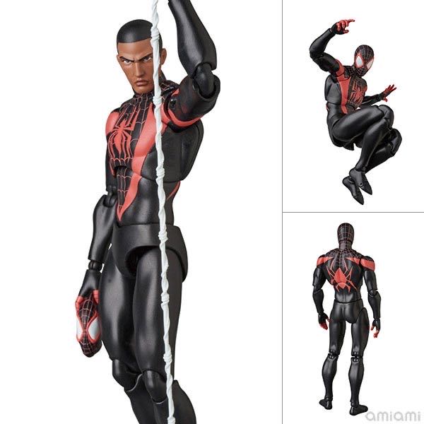 Mafex No. 092 Spider-Man Miles Morales - Medicom (Spider-Man) action figure collectible [Barcode 4530956470924] - Main Image 4