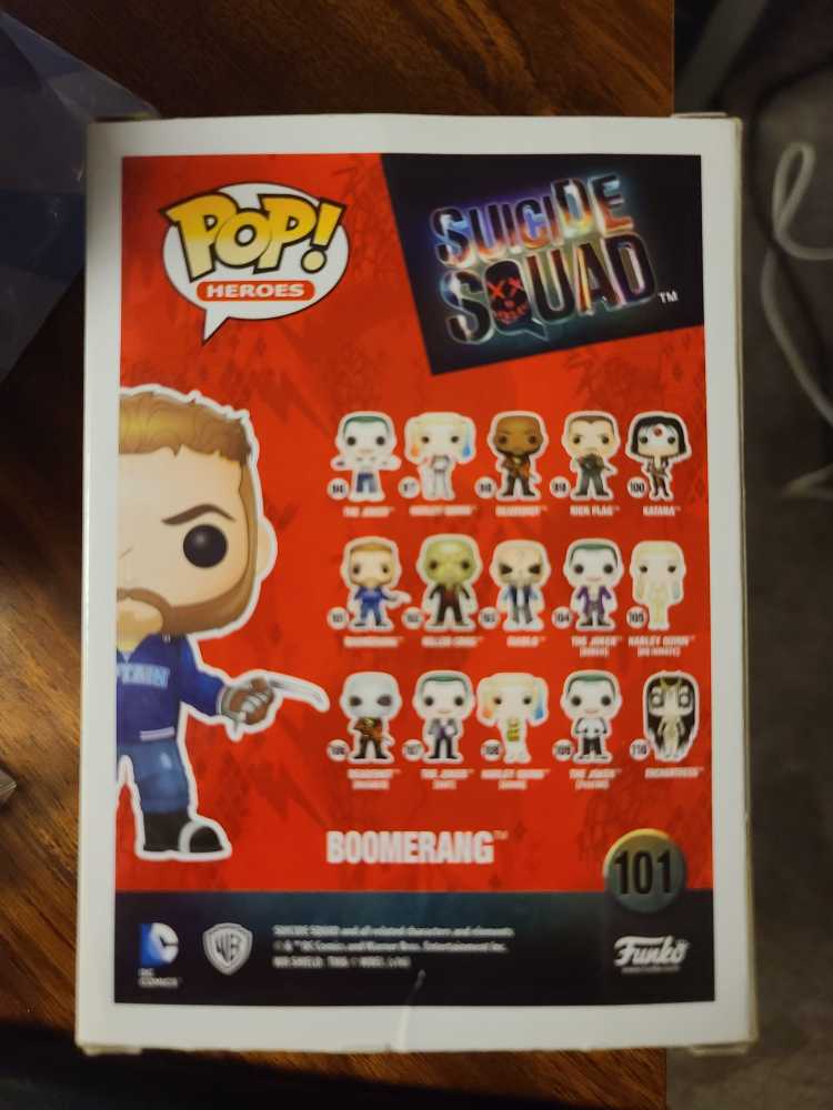 Funko Pop Heroes 101 Captain Boomerang  - Funko (Comic Book) action figure collectible - Main Image 3