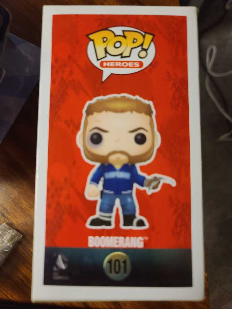 Funko Pop Heroes 101 Captain Boomerang  - Funko (Comic Book) action figure collectible - Main Image 4