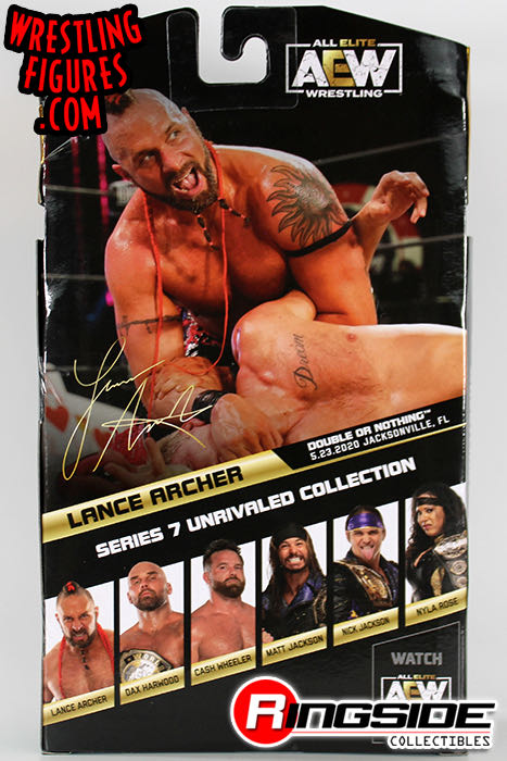 Lance Archer - Jazwares (AEW) action figure collectible [Barcode 191726393528] - Main Image 2