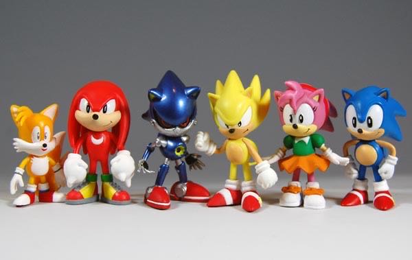 Sonic The Hedgehog Mini 6 Piece Collectibles Set  action figure collectible [Barcode 5016743103002] - Main Image 3