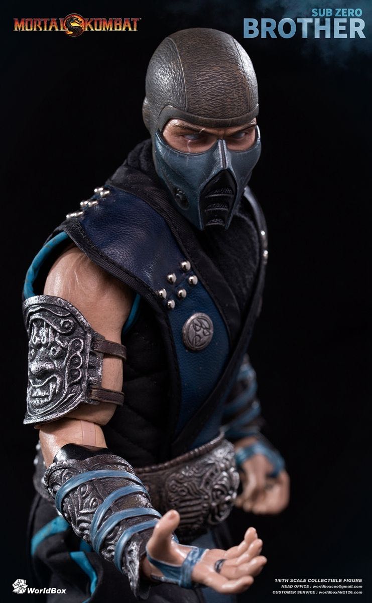 WorldBox Mortal Kombat Subzero Brother  action figure collectible [Barcode 4897044321774] - Main Image 3