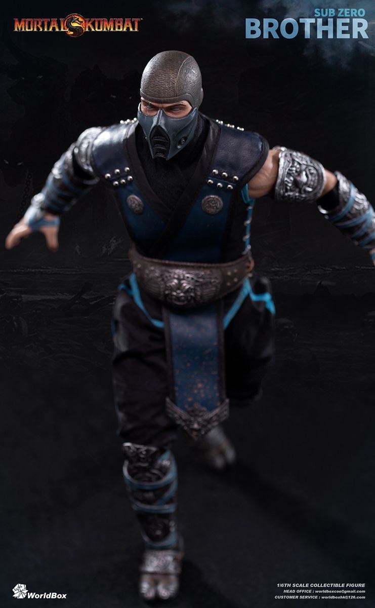 WorldBox Mortal Kombat Subzero Brother  action figure collectible [Barcode 4897044321774] - Main Image 4