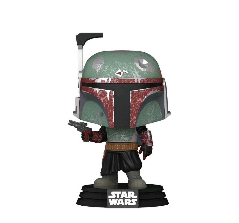 Funko Pop! Star Wars: The Mandalorian Boba Fett - Funko (Star Wars The Mandalorian) action figure collectible [Barcode 889698545242] - Main Image 3