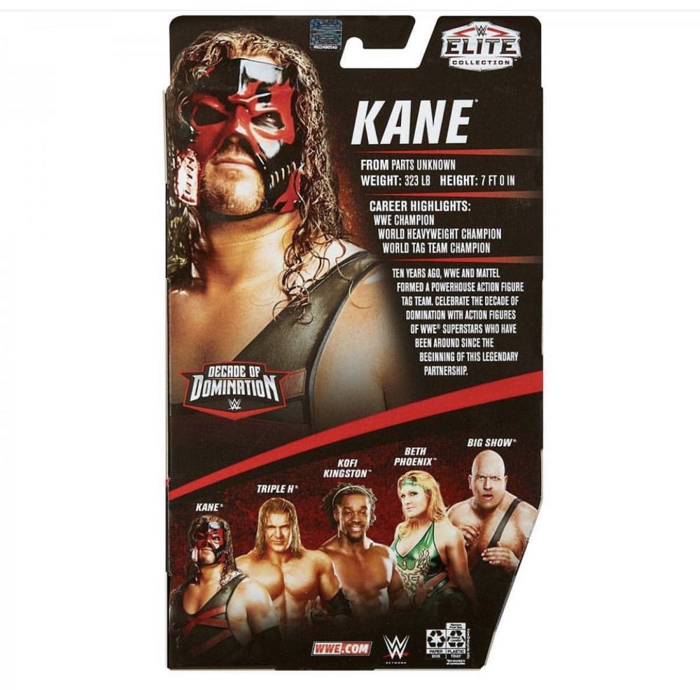 Kane - Mattel (WWE) action figure collectible - Main Image 4