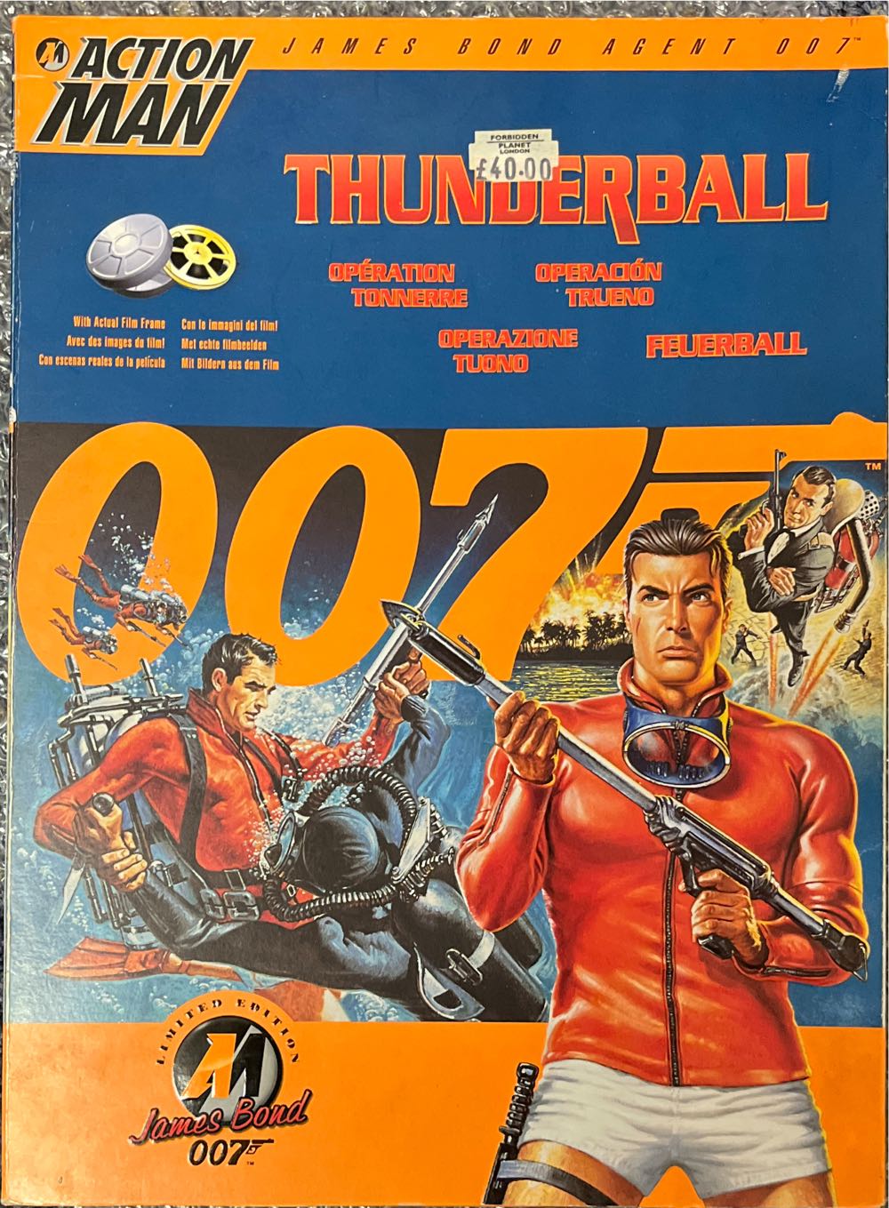 James Bond - Hasbro (007: Thunderball) action figure collectible [Barcode 5023117430824] - Main Image 2