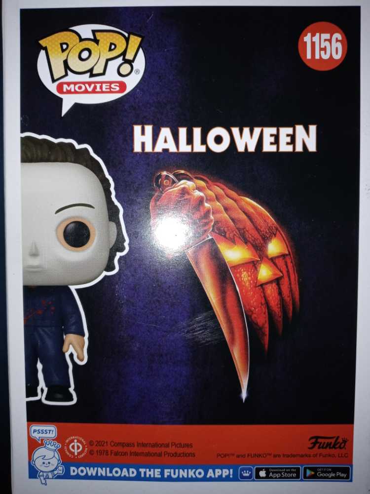 Halloween: Bloody Michael Myers #1156 - Funko (Halloween) (Halloween) action figure collectible [Barcode 889698573115] - Main Image 2