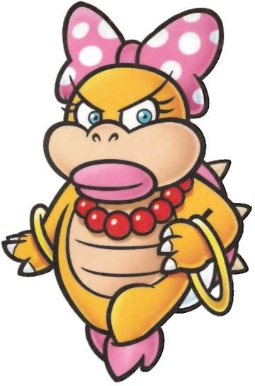 Wendy Koopa (with wand) - JAKKS Pacific, Inc. (Super Mario) action figure collectible [Barcode 192995407350] - Main Image 2