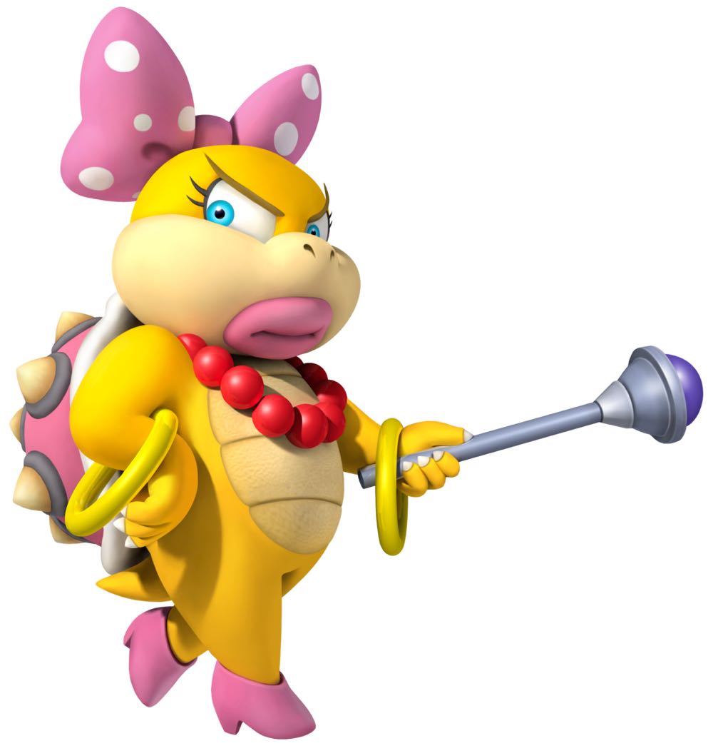 Wendy Koopa (with wand) - JAKKS Pacific, Inc. (Super Mario) action figure collectible [Barcode 192995407350] - Main Image 3