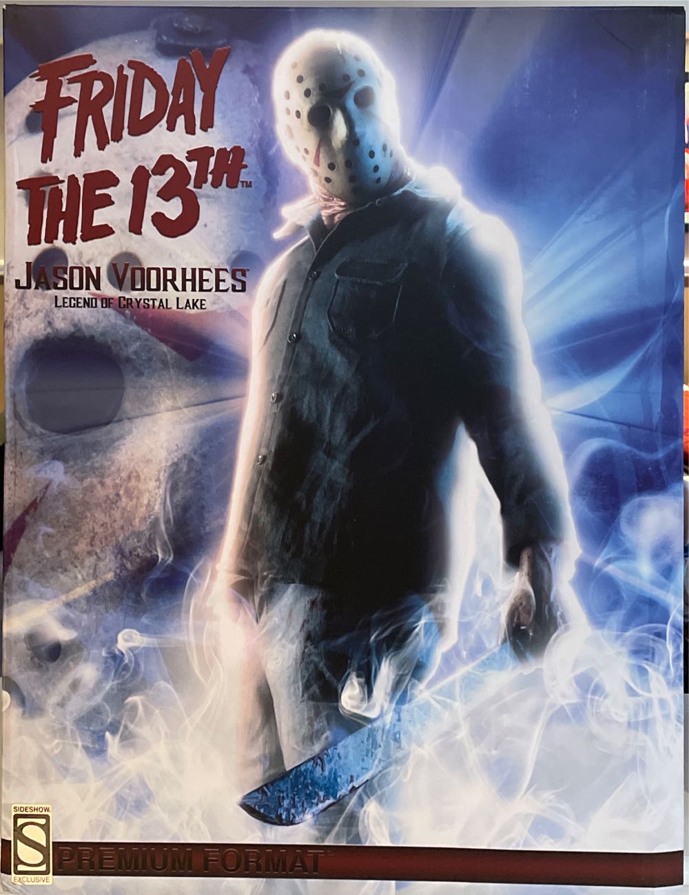 1:4 Sideshow: Friday The 13th Jason Voorhees Legend Of Crystal Lake PF Statue Ex W/ Custom Base - Sideshow Collectibles (Friday the 13th Part 3) action figure collectible [Barcode 747720229136] - Main Image 3