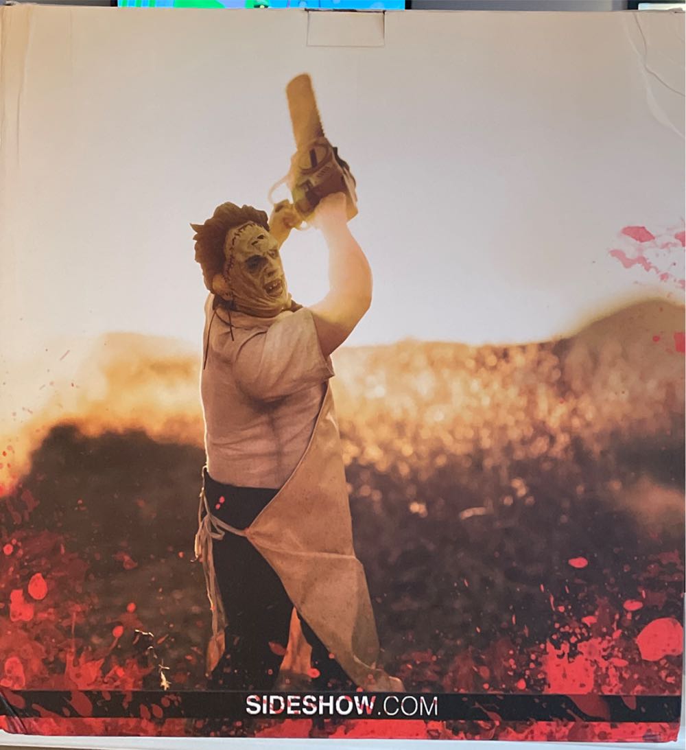 1:4 Sideshow: Leatherface PF Statue Ex W/ Custom Base - Sideshow Collectibles (Texas Chainsaw Massacre) action figure collectible [Barcode 747720233997] - Main Image 4