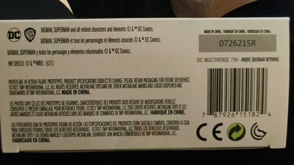 Inque - As Batman Beyond - McFarlane Toys (Batman Beyond) action figure collectible [Barcode 787926151824] - Main Image 4