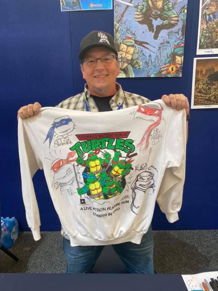 Signed TMNT 1990 Production Jersey  (Teenage Mustant Ninja Turtles) action figure collectible - Main Image 2