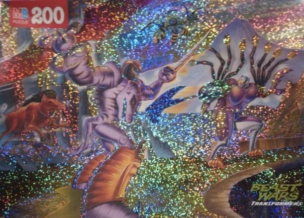 200 Piece Jigsaw - Milton Bradley (Transformers: Beast Wars) action figure collectible [Barcode 032244046308] - Main Image 2