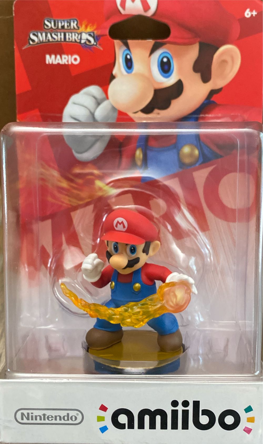 Mario - Nintendo (Amiibo - Super Smash Bros.) action figure collectible [Barcode 045496891657] - Main Image 2
