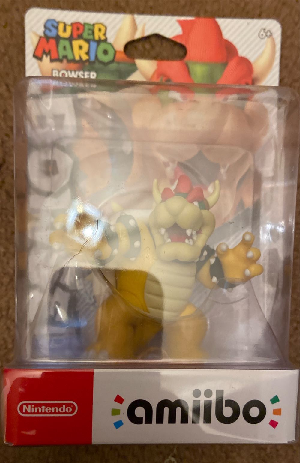 Bowser - Nintendo (Amiibo - Super Mario Bros.) action figure collectible [Barcode 045496892043] - Main Image 2