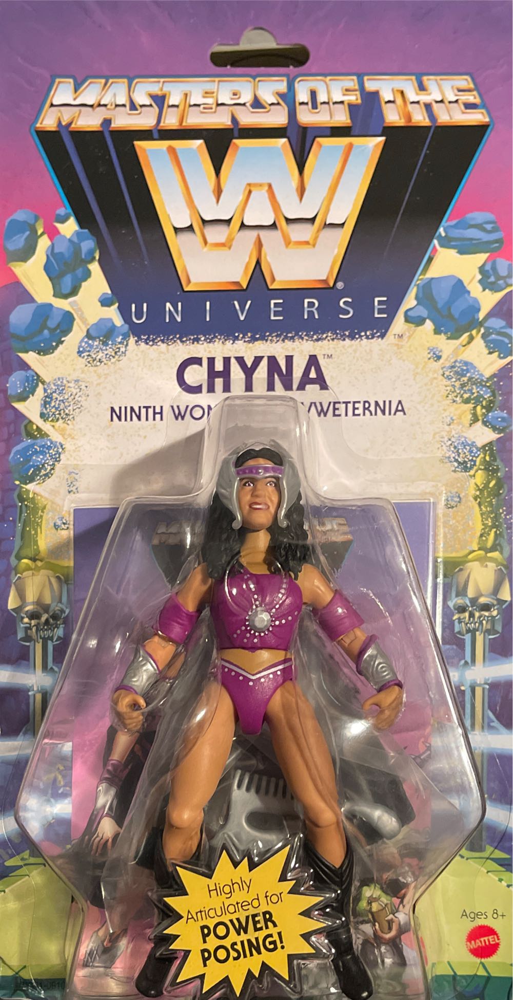 WWE MOTU Chyna - Mattel (Masters Of The WWE Universe Wave 8) action figure collectible [Barcode 194735010097] - Main Image 1