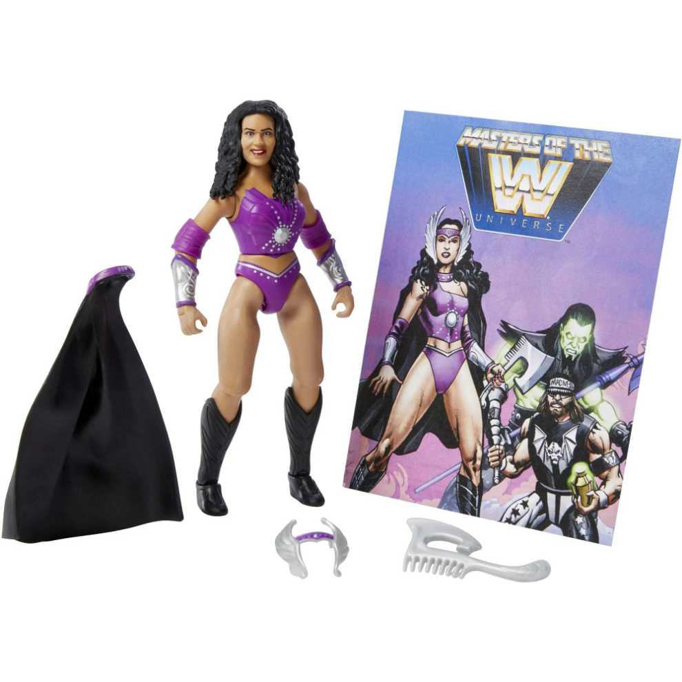WWE MOTU Chyna - Mattel (Masters Of The WWE Universe Wave 8) action figure collectible [Barcode 194735010097] - Main Image 3