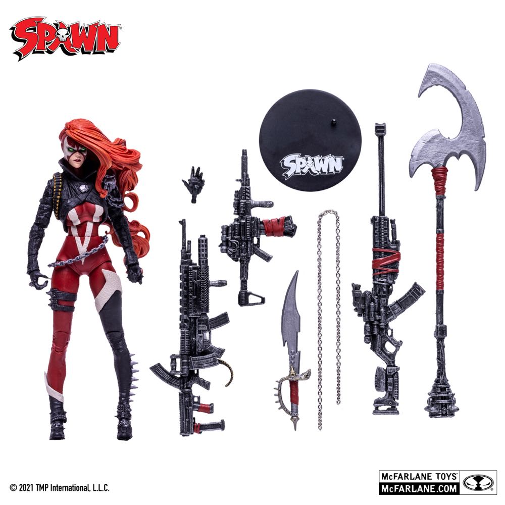 She-Spawn - Spawn (Spawn) action figure collectible [Barcode 787926901634] - Main Image 2