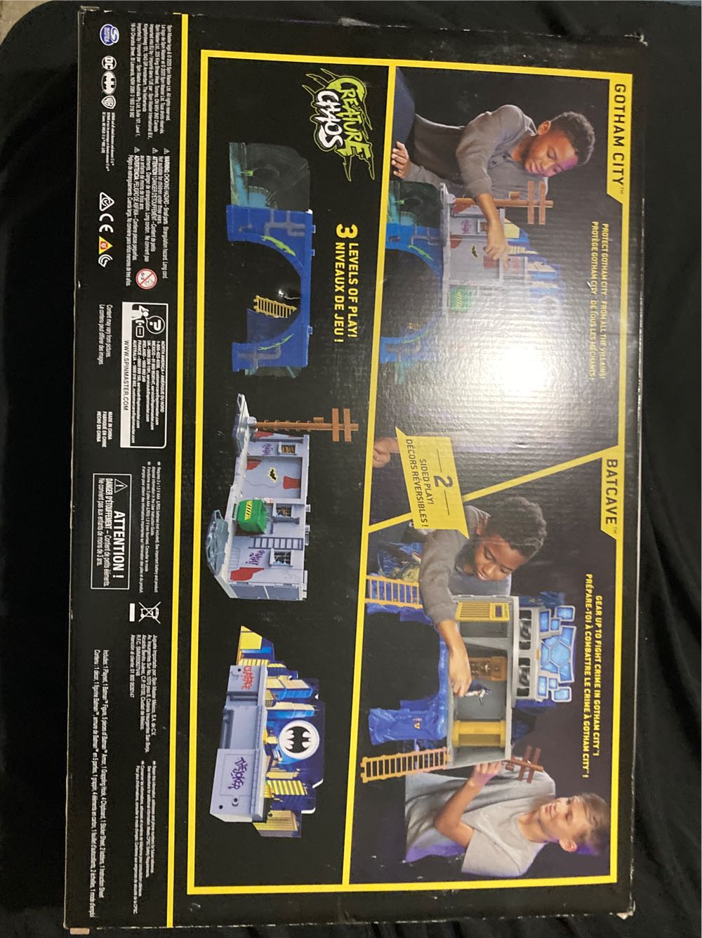 3-in-1 Batcave - Spin Master (Batman) action figure collectible [Barcode 778988244135] - Main Image 2