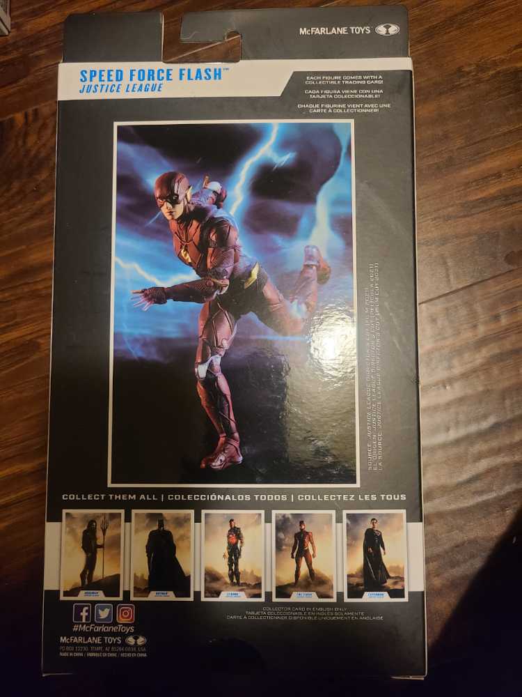 DC Multiverse Speed Force Flash - McFarlane Toys (DC Comics) action figure collectible [Barcode 787926151039] - Main Image 4