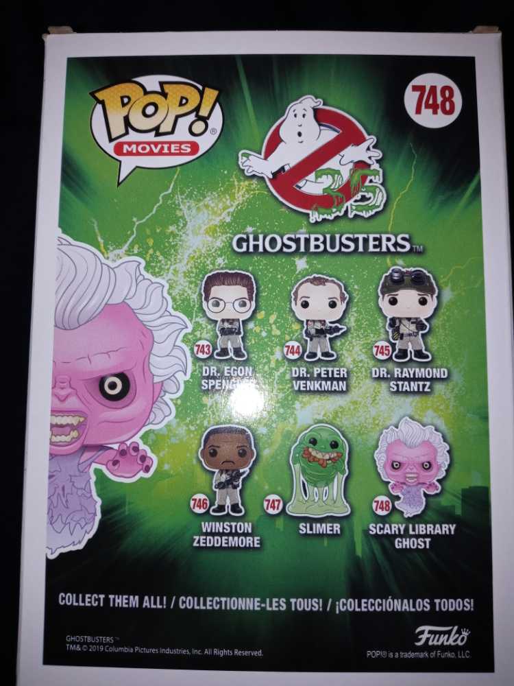 Ghostbusters: Scary Library Ghost Translucent #748 - Funko (Ghostbusters) (Ghostbusters) action figure collectible [Barcode 889698448178] - Main Image 2