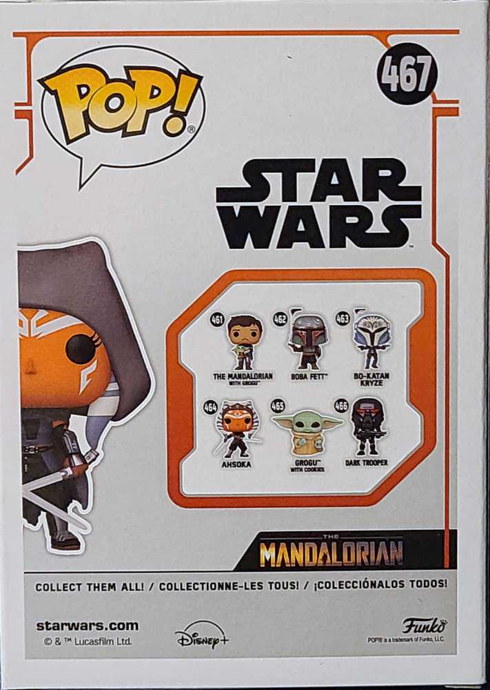 Funko - Star Wars - Ahsoka Tano 467 - Funko (Funko Pop!) action figure collectible [Barcode 889698582858] - Main Image 2