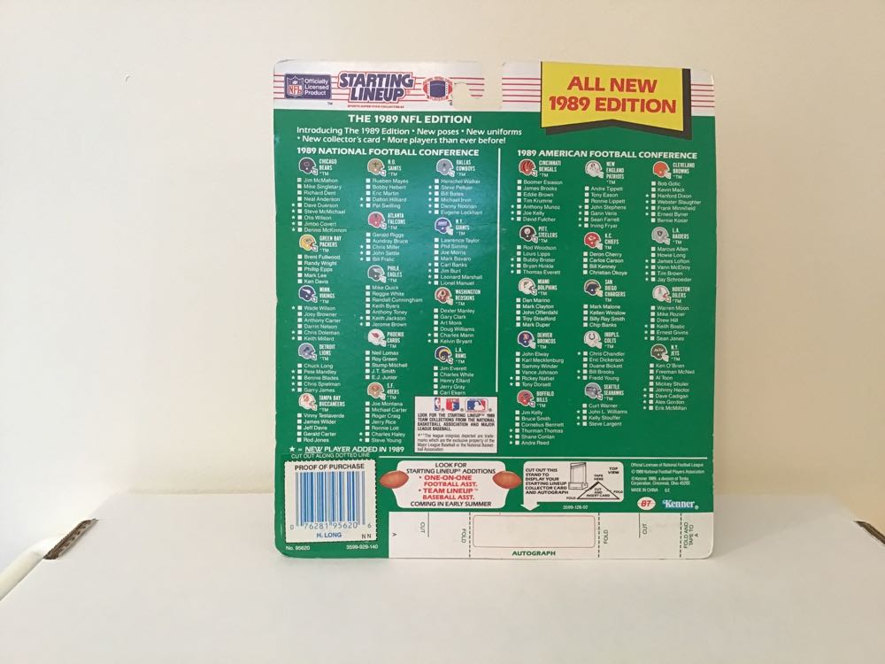 Howie Long - Kenner action figure collectible - Main Image 2