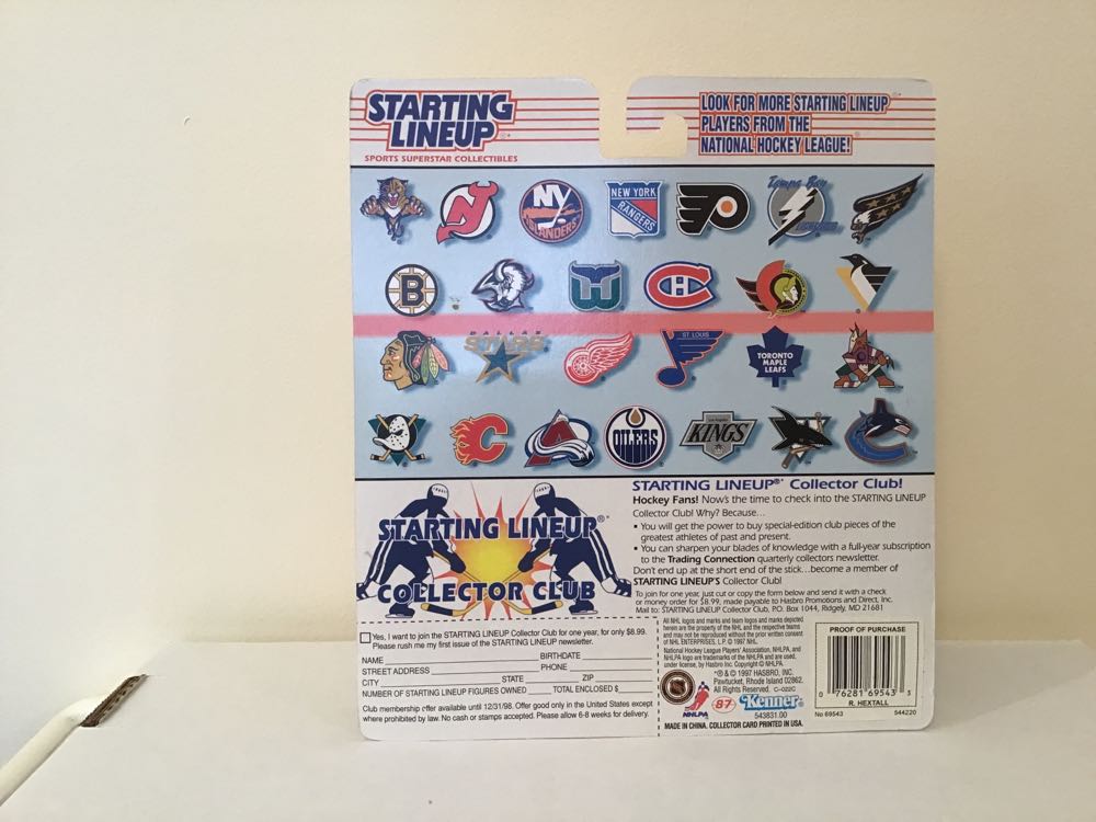 Ron Hextall - Kenner action figure collectible - Main Image 2