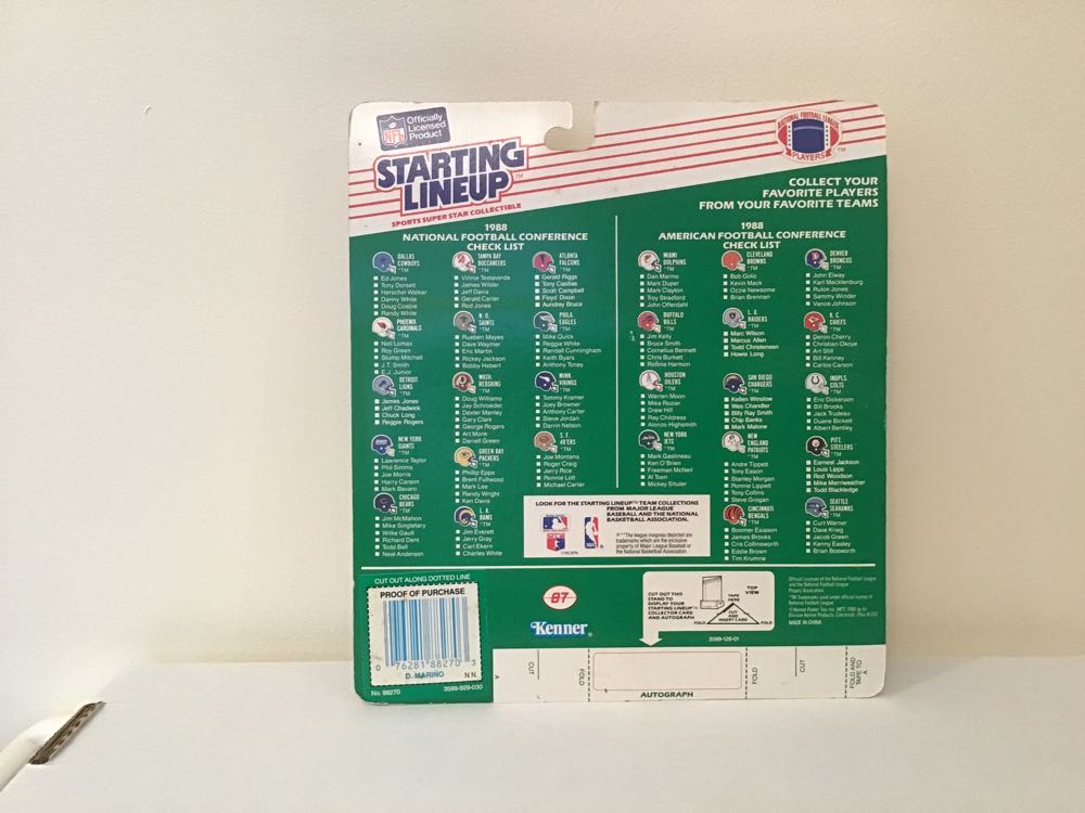 Dan Marino - Kenner action figure collectible - Main Image 2