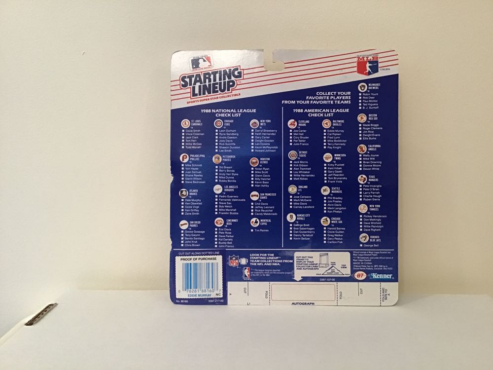 Eddie Murray - Kenner action figure collectible - Main Image 2