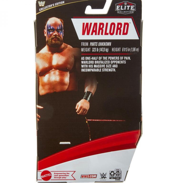 Warlord - Mattel Wwe (WWE Elite Collection 87) action figure collectible - Main Image 4