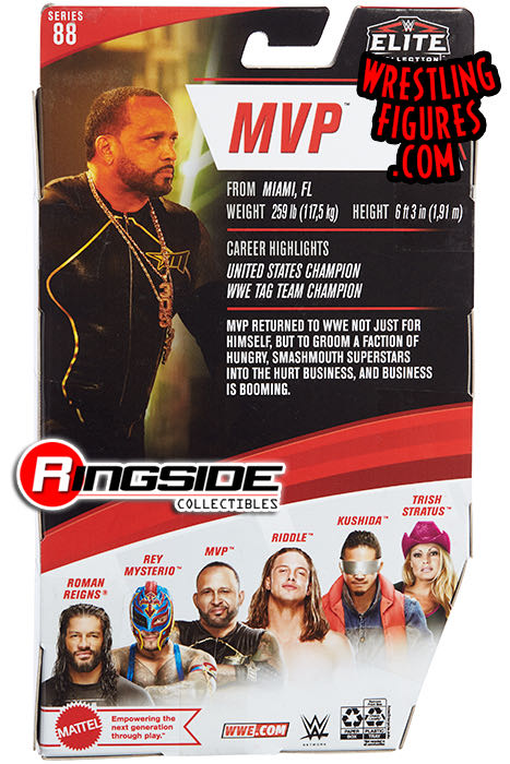 MVP - Mattel Wwe (WWE Elite Collection 88) action figure collectible - Main Image 4