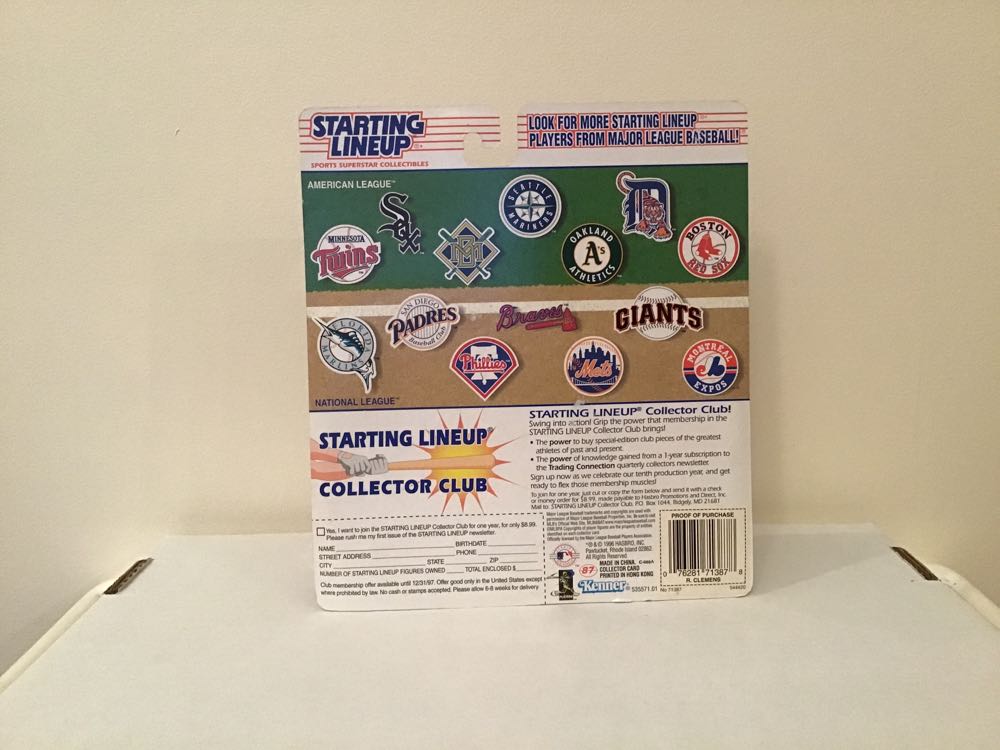 Roger Clemens - Kenner action figure collectible - Main Image 2