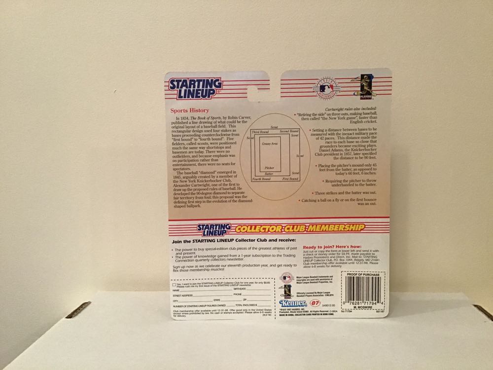 Mark McGwire - Kenner action figure collectible - Main Image 2