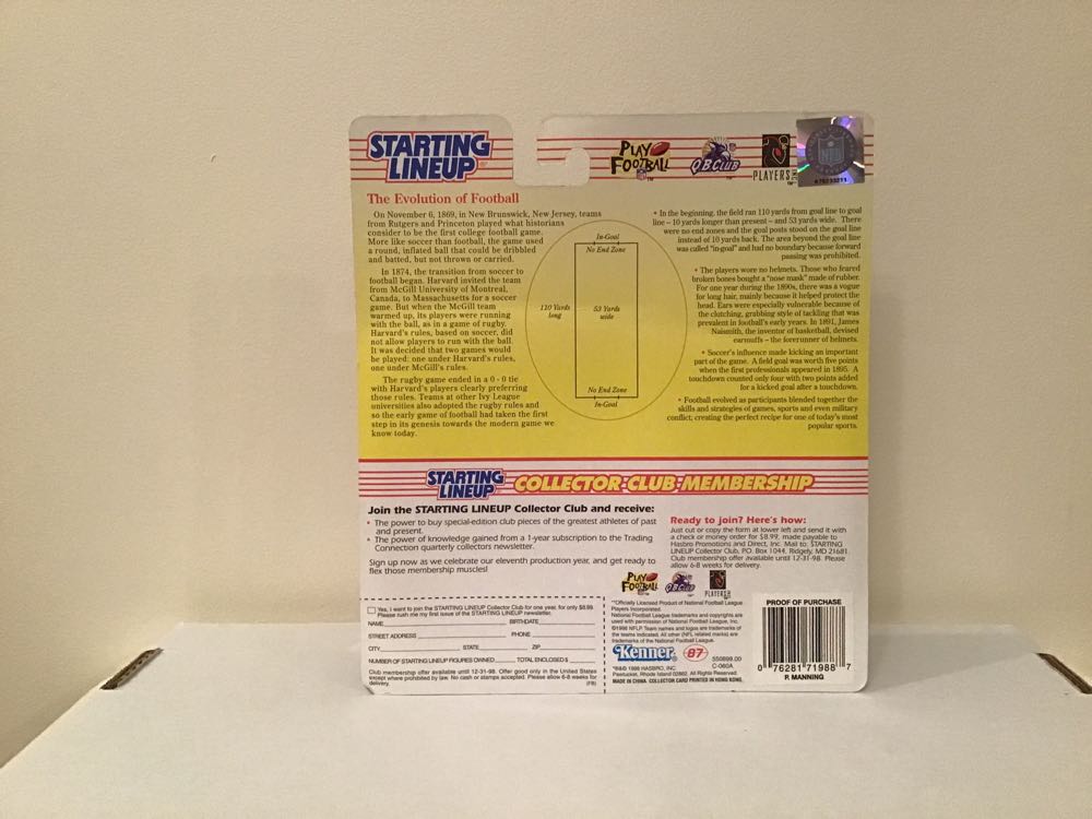 Peyton Manning - Kenner action figure collectible - Main Image 2