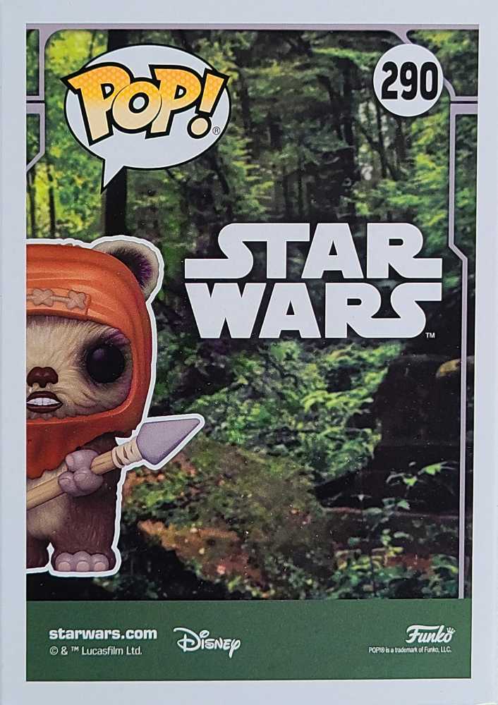 #290 Wicket W. Warrick (Endor) - Funko (Funko Pop!) action figure collectible [Barcode 889698556897] - Main Image 2