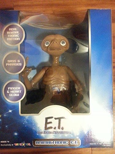 E.t. The Extra-terrestrial Animaltronic E.t. With Real Animal Tronic Motion Says 6 Phrases And Glowing Finger And Heart  action figure collectible [Barcode 717851395024] - Main Image 1