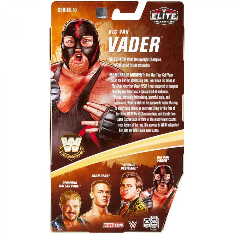 Big Van Vader - Mattel Wwe (WWE Legends Series 10) action figure collectible - Main Image 4