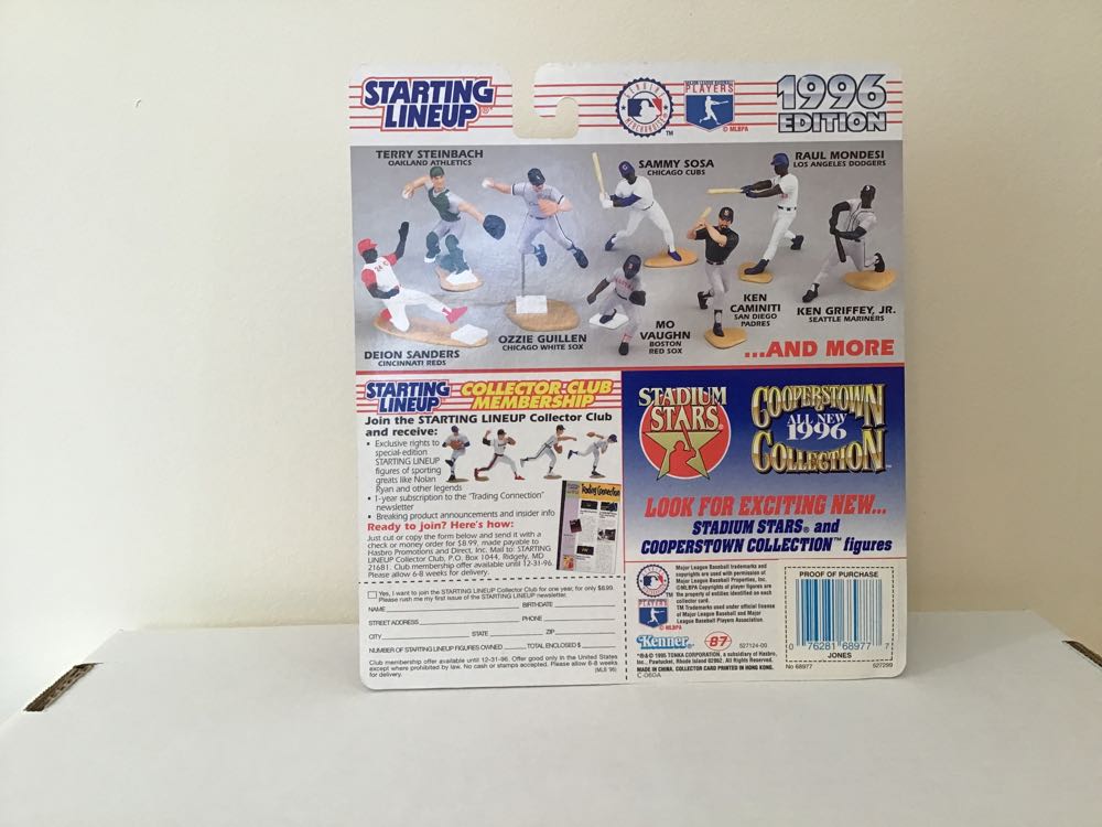 Chipper Jones - Kenner action figure collectible - Main Image 2
