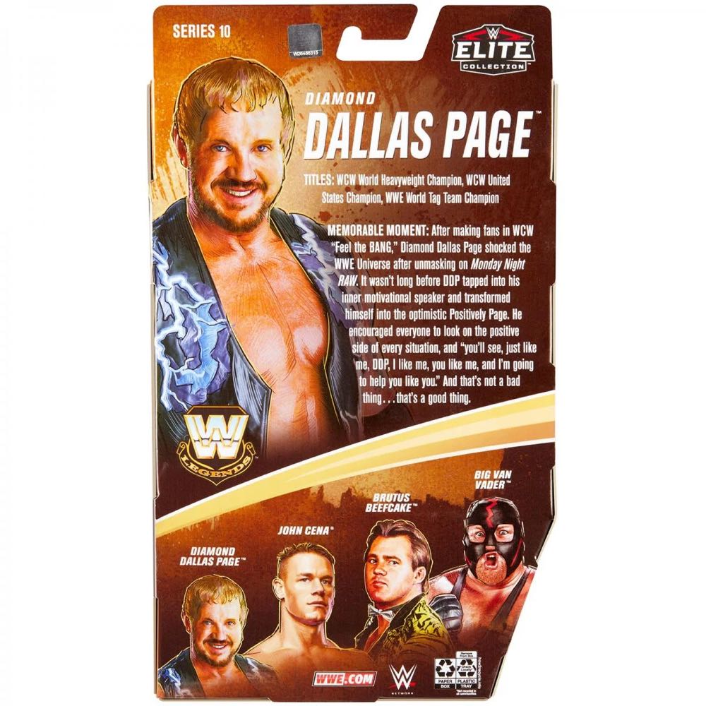 Diamond Dallas Page - Mattel Wwe (WWE Legends Series 10) action figure collectible - Main Image 4