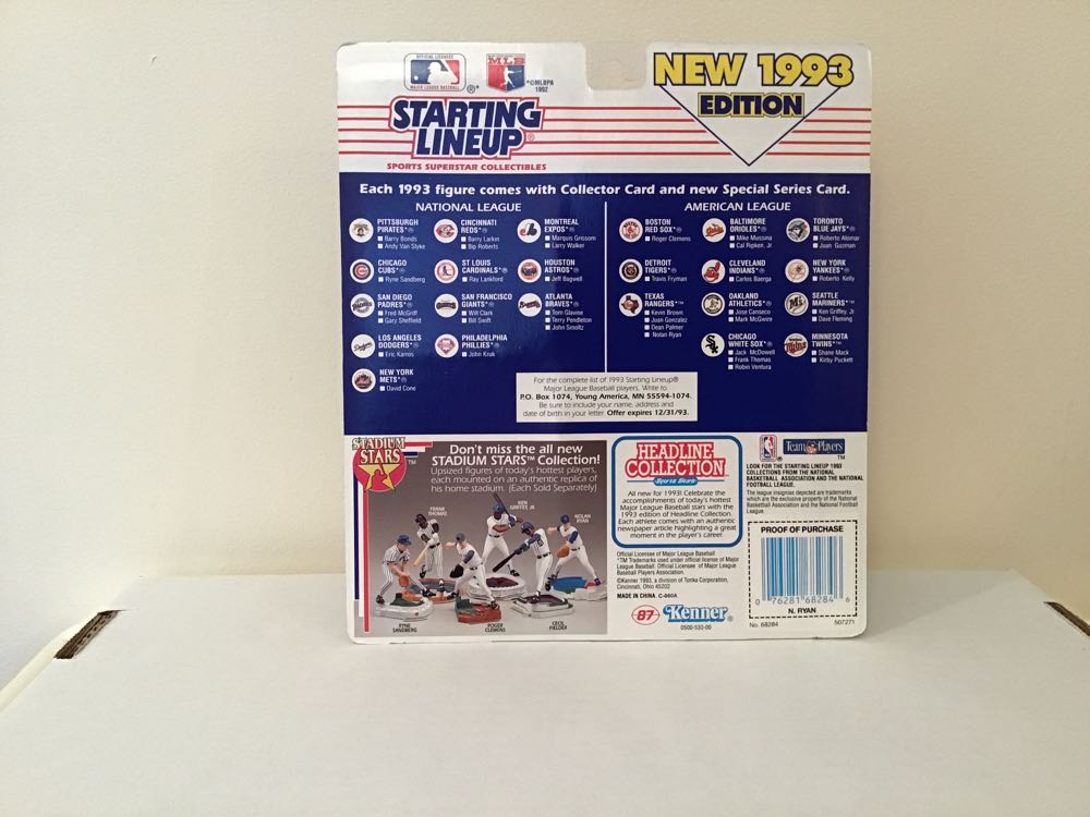 Nolan Ryan - Kenner action figure collectible - Main Image 2