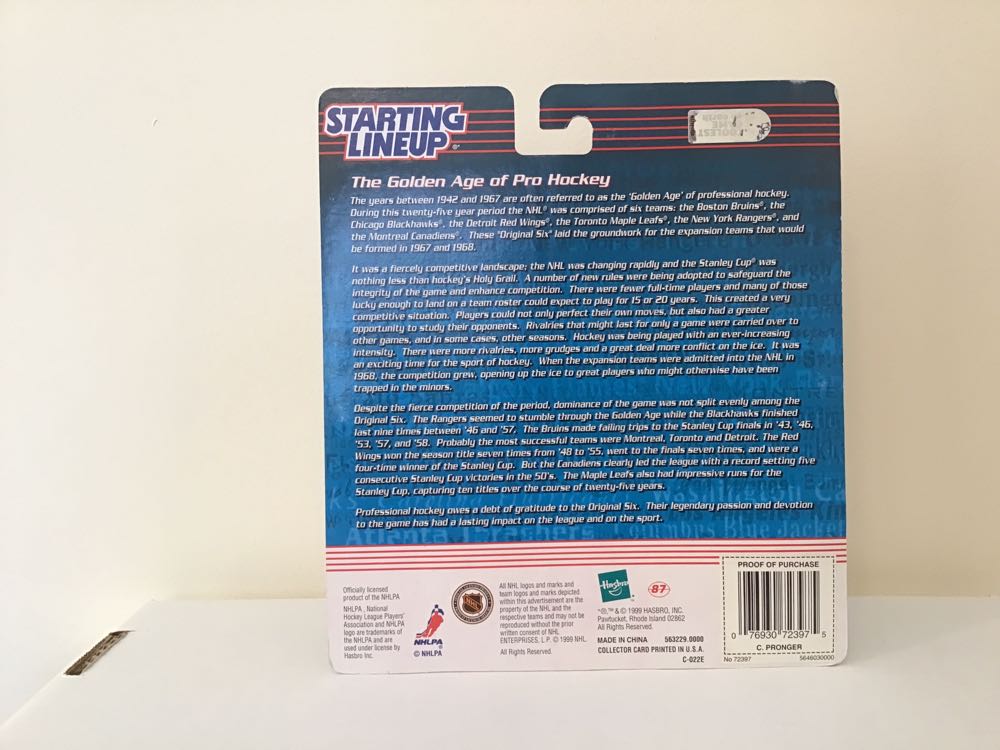 Chris Pronger - Kenner action figure collectible - Main Image 2