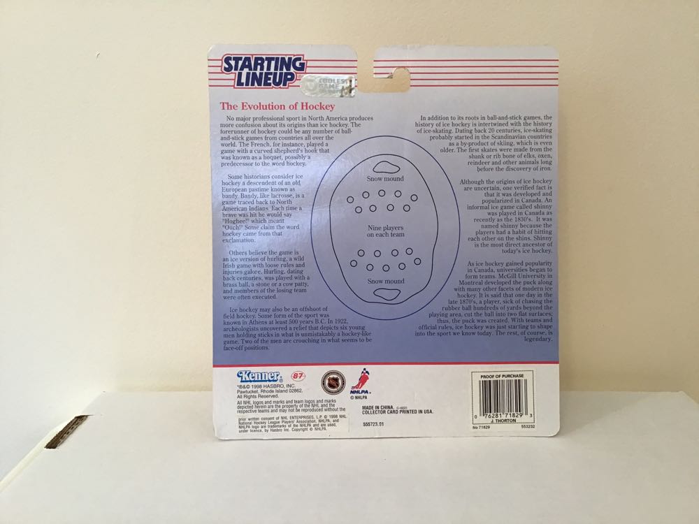 Joe Thornton - Kenner action figure collectible - Main Image 2